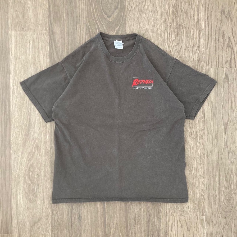Redneck Dark Gray Short Sleeve Tee